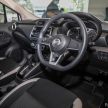 2020 Nissan Almera Turbo in Malaysia – 1.0 litre turbo CVT, AEB on all three variants, from RM8xk to RM9xk
