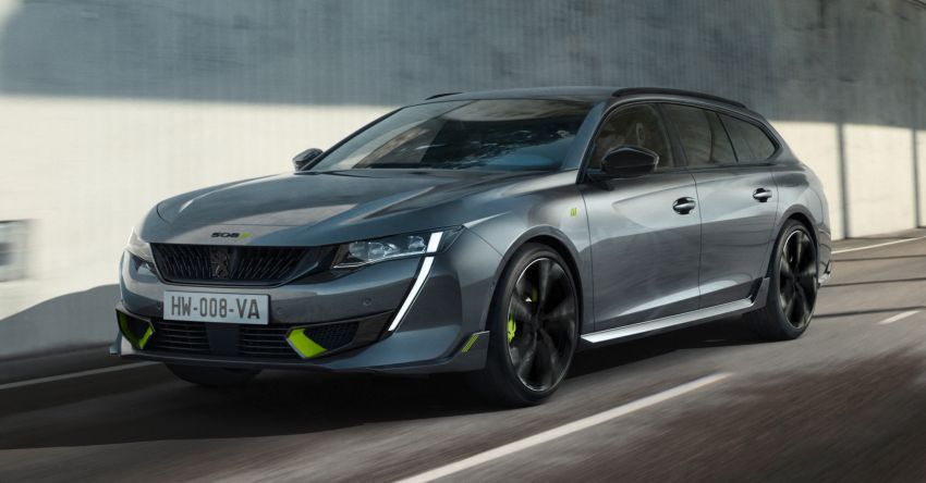 Peugeot 508 PSE sedan, wagon unveiled – 360 hp/520 Nm dual-motor PHEV; 2.03 L/100 km, 0-100 km/h 5.2s 1183182