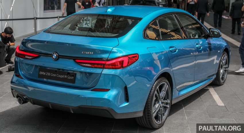 F44 BMW 2 Series Gran Coupé launched in Malaysia – CKD 218i M Sport with 140 PS/220 Nm, RM211,367 1189746