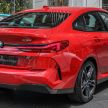 F44 BMW 2 Series Gran Coupé launched in Malaysia – CKD 218i M Sport with 140 PS/220 Nm, RM211,367
