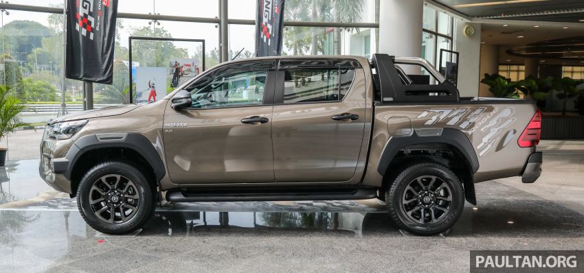 2021 Toyota Hilux facelift launched in Malaysia – from RM93k; power up for 2.8L Rogue, 10k service interval 1189055