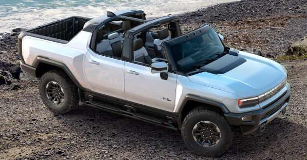 2022 GMC Hummer EV debuts – three-motor electric pick-up truck with 1,000 hp and 15,591 Nm of torque!
