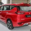 2022 Mitsubishi Xpander facelift debuts in Indonesia – CVT replaces 4AT, revised suspension for comfort