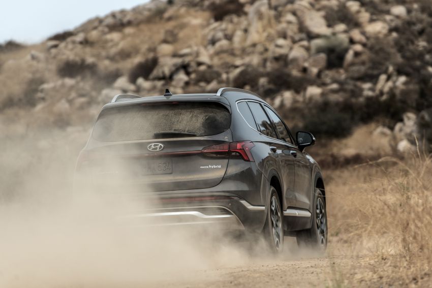 2021 Hyundai Santa Fe facelift debuts in US – 191 hp 2.5L GDI and 277 hp T-GDI, 225 hp 1.6L turbo hybrid 1191807