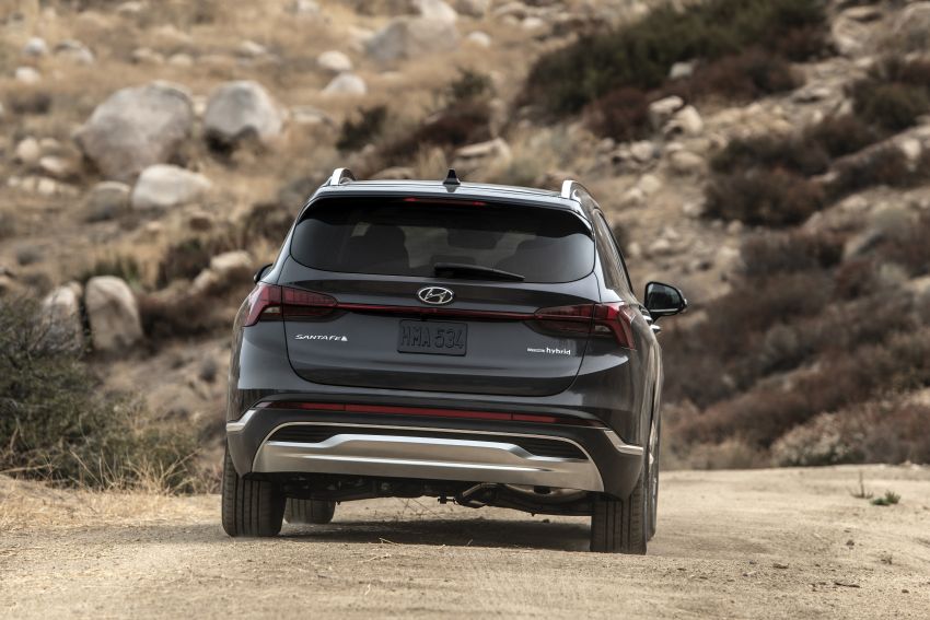 2021 Hyundai Santa Fe facelift debuts in US – 191 hp 2.5L GDI and 277 hp T-GDI, 225 hp 1.6L turbo hybrid 1191841