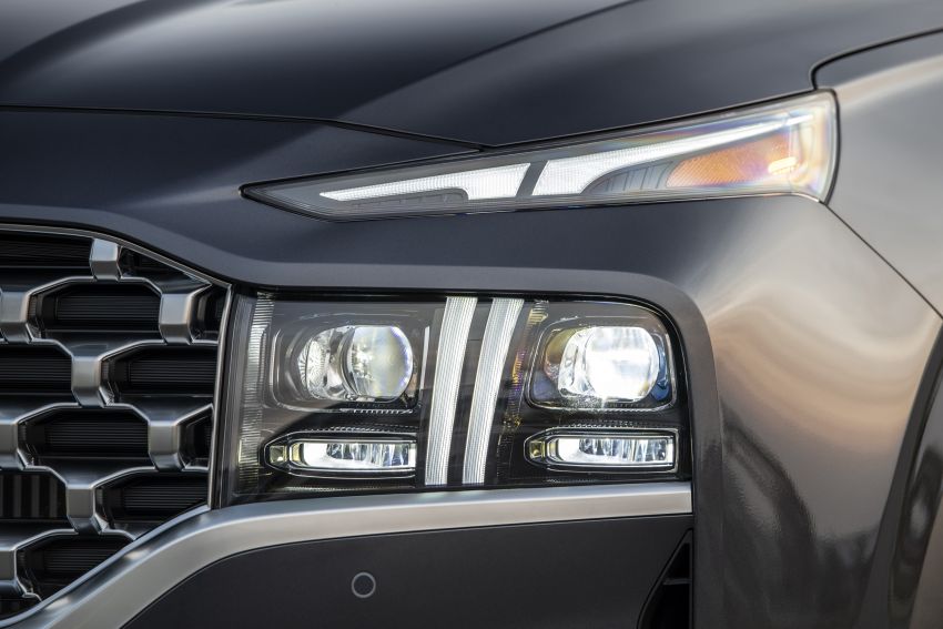 2021 Hyundai Santa Fe facelift debuts in US – 191 hp 2.5L GDI and 277 hp T-GDI, 225 hp 1.6L turbo hybrid 1191925