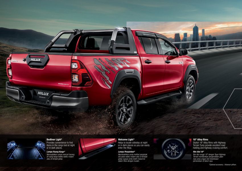 2021 Toyota Hilux facelift launched in Malaysia – from RM93k; power up for 2.8L Rogue, 10k service interval 1189583
