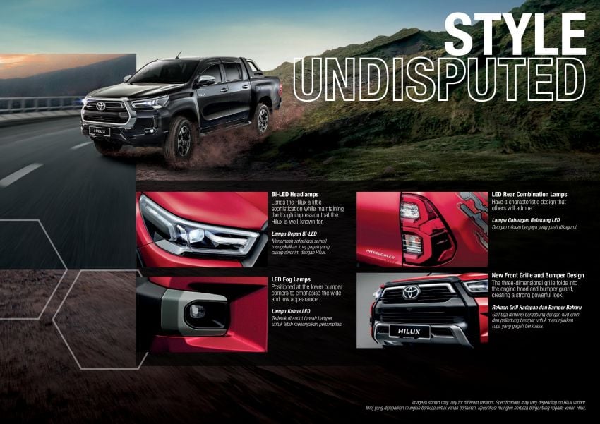 2021 Toyota Hilux facelift launched in Malaysia – from RM93k; power up for 2.8L Rogue, 10k service interval 1189584
