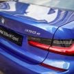 G20 BMW 330e M Sport plug-in hybrid now in Malaysia – 292 PS and 420 Nm; 56 km electric range, RM264,613