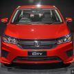 Honda City 2020 generasi kelima dilancarkan — empat varian, RS e:HEV, Honda Sensing; harga dari RM74k
