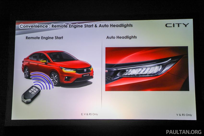 2020 Honda City – 5th-gen launched in Malaysia; 1.5L S, E and V; RS e:HEV Hybrid world debut, from RM74k 1192331