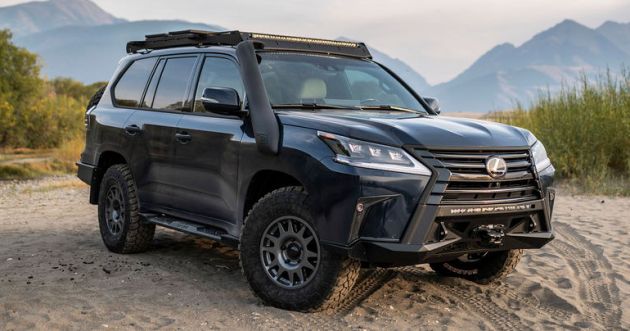 Lexus unveils J201 concept – LX 570 enhanced for off-roading; supercharged engine with 550 hp/745 Nm