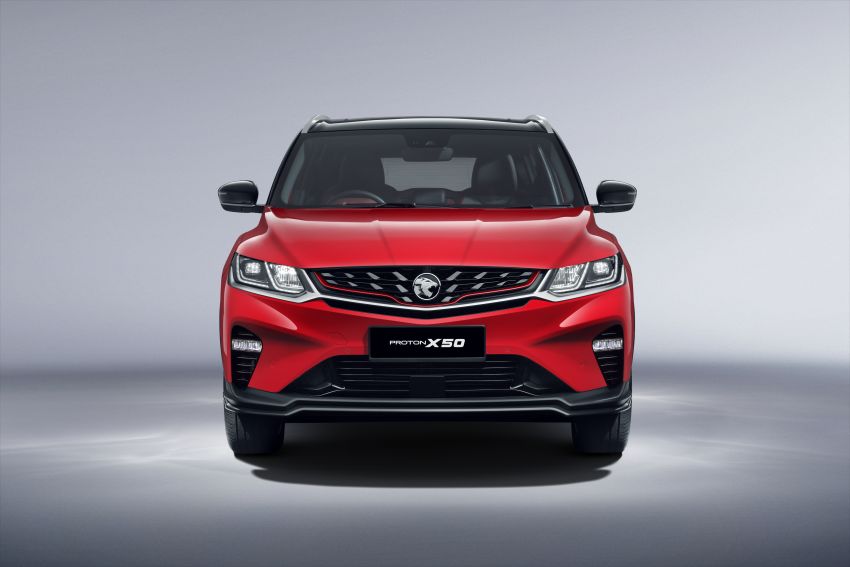 Proton X50 SUV launched in Malaysia – 1.5L turbo three-cylinder engine; 7DCT; RM79,200 to RM103,300 1200421