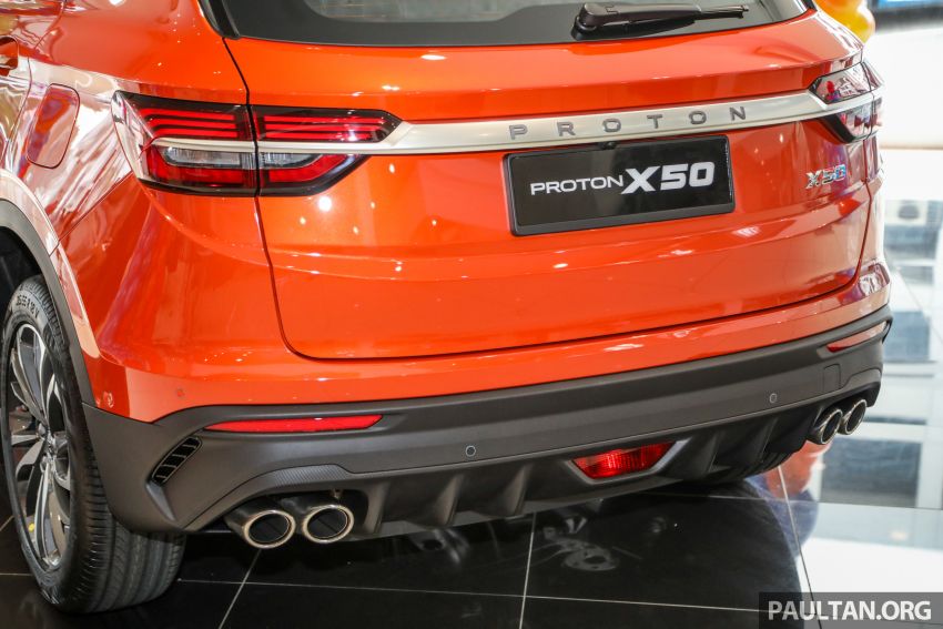 Proton X50 SUV launched in Malaysia – 1.5L turbo three-cylinder engine; 7DCT; RM79,200 to RM103,300 1199855