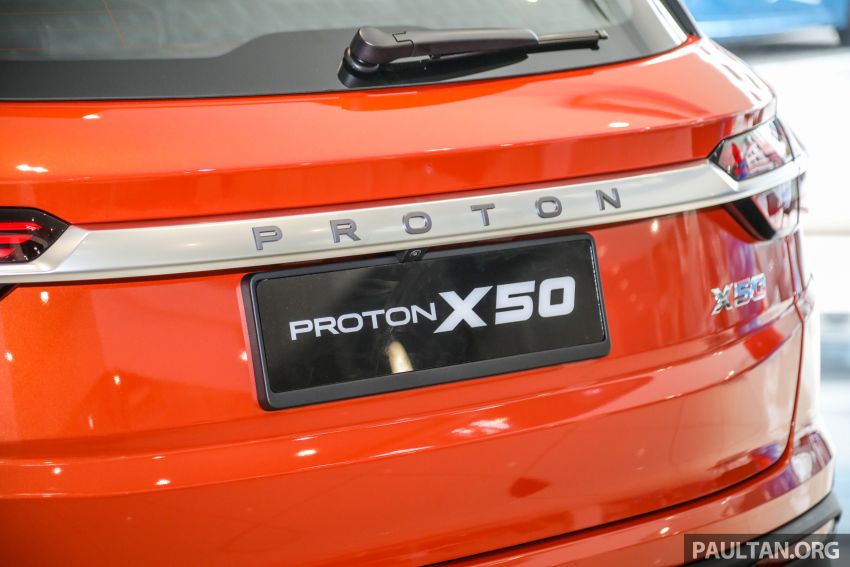 Proton X50 SUV launched in Malaysia – 1.5L turbo three-cylinder engine; 7DCT; RM79,200 to RM103,300 1199858