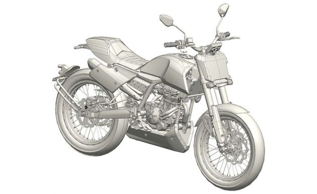 Zongshen China files patent for Aprilia 150 flat-tracker