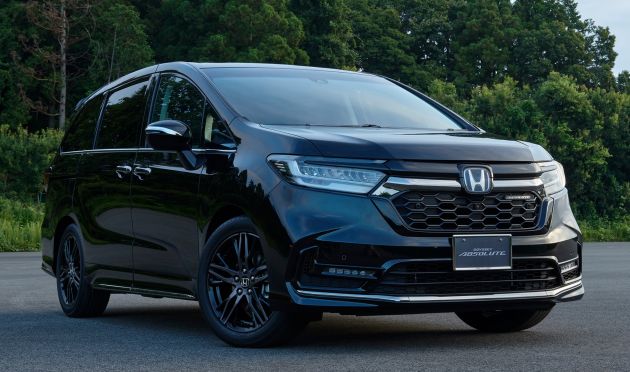 2020 Honda Odyssey facelift with Modulo accessories