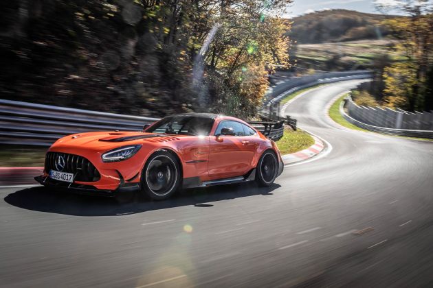 Mercedes-AMG GT Black Series – fastest production car on the Nürburgring-Nordschleife, 6:48.047 lap time