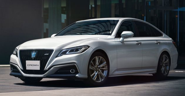 2021 Toyota Crown introduced in Japan with new kit