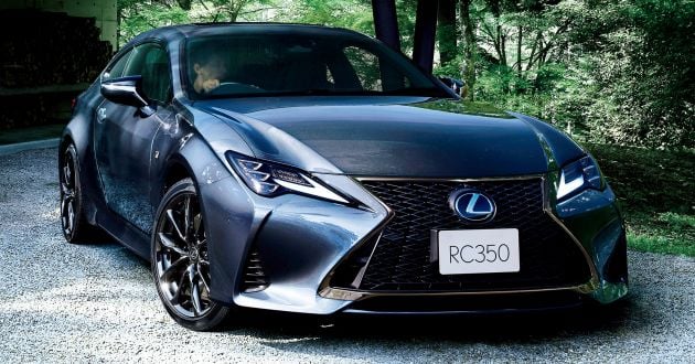 2021 Lexus RC 350 F Sport “Emotional Ash” debuts