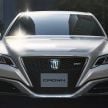 2023 Toyota Crown – fastback crossover shown in patent filing; 2.5L, 2.4L turbo hybrids, July 15 debut?