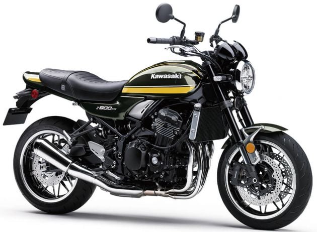2021 Kawasaki Z900RS gets new retro colour choice