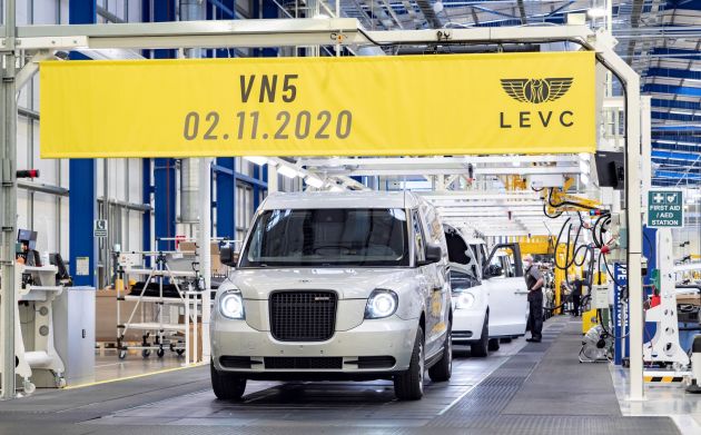 Geely’s LEVC starts UK production of VN5 electric van
