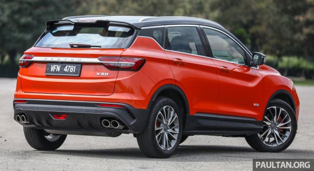 Proton X50 – 28,774 units sold in 2021, highest volume SUV in Malaysia, production now above 4,000 monthly