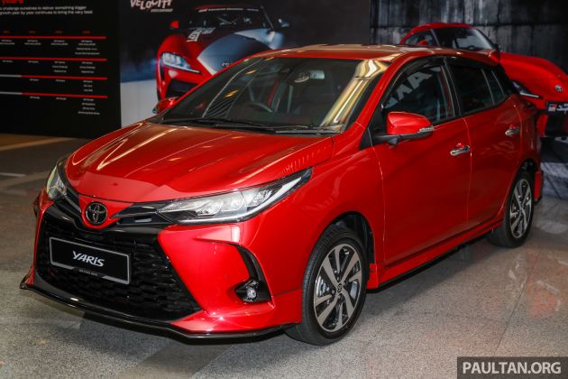 GALLERY: 2021 Toyota Yaris 1.5G facelift – RM84,808