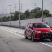 2021 Toyota Yaris facelift launched in Malaysia – now with AEB, LDA; LED headlamps standard, from RM71k