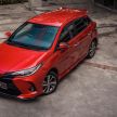 2021 Toyota Yaris facelift launched in Malaysia – now with AEB, LDA; LED headlamps standard, from RM71k