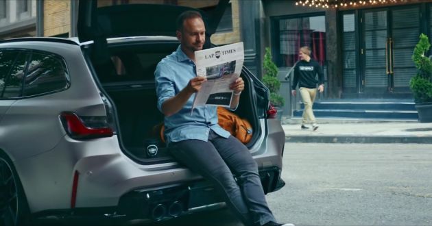 G81 BMW M3 Touring teased in new BMW M Town film