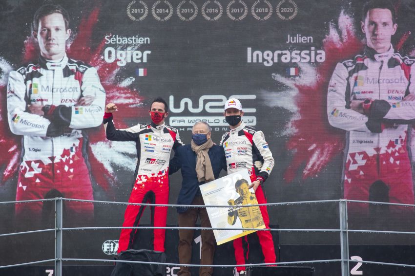 Sébastien Ogier takes seventh WRC title with Toyota 1221393