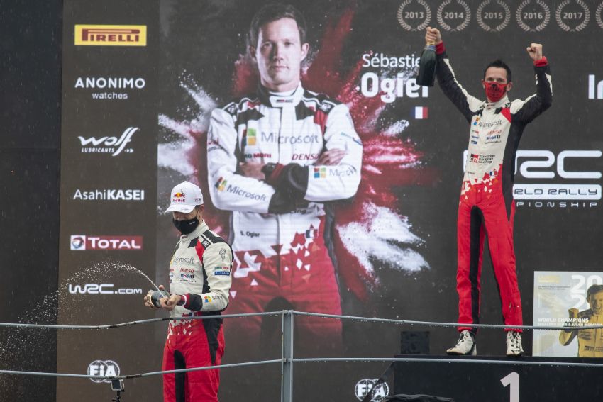 Sébastien Ogier takes seventh WRC title with Toyota 1221398