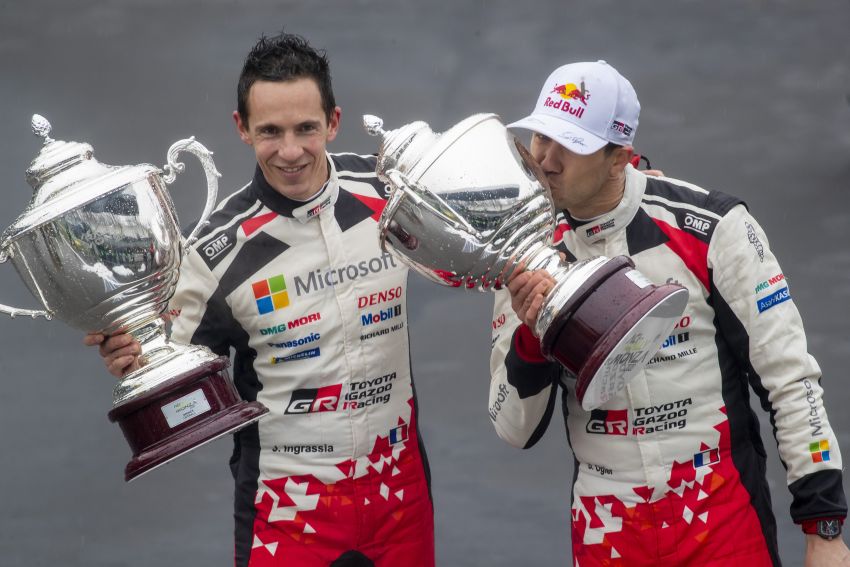 Sébastien Ogier takes seventh WRC title with Toyota 1221403