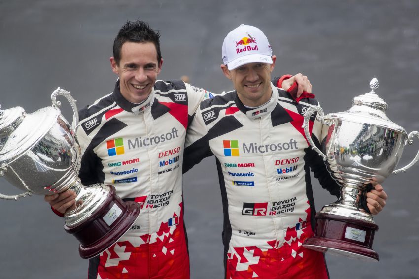 Sébastien Ogier takes seventh WRC title with Toyota 1221405