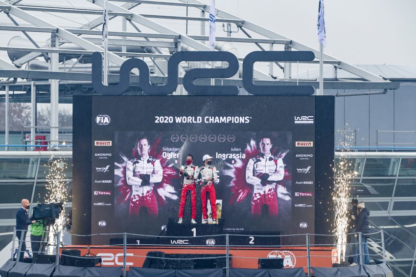 Sébastien Ogier takes seventh WRC title with Toyota 1221411