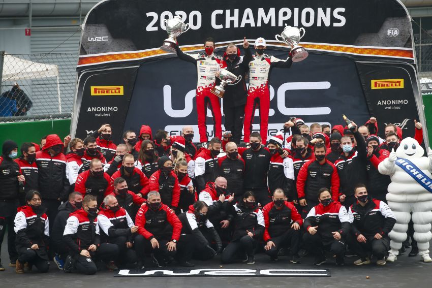 Sébastien Ogier takes seventh WRC title with Toyota 1221413