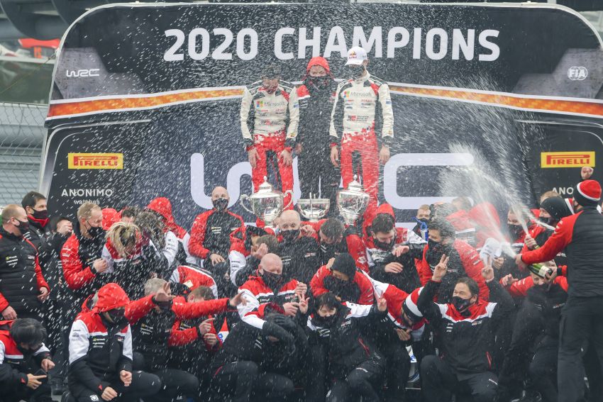 Sébastien Ogier takes seventh WRC title with Toyota 1221415