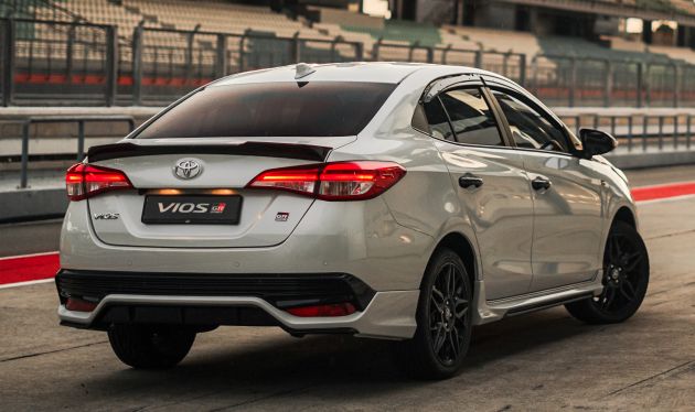 Toyota Vios GR-S launched in Malaysia – “10-speed” CVT, sports suspension, 17-inch rims; from RM95k