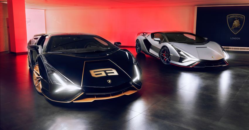 2021 Lamborghini Sian – hot new pair lands in London 1240955