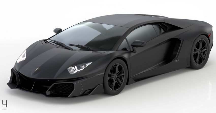 Huber Era debuts – a Lamborghini Aventador homage 1235301