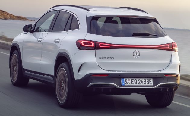 Mercedes-Benz EQA didedah – GLA elektrik dengan kuasa 190 PS, 375 Nm tork, jarak gerak 426 km