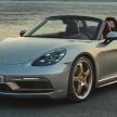 Porsche Boxster 25 Years revealed as tribute model – based on 718 Boxster GTS 4.0, limited to 1,250 units