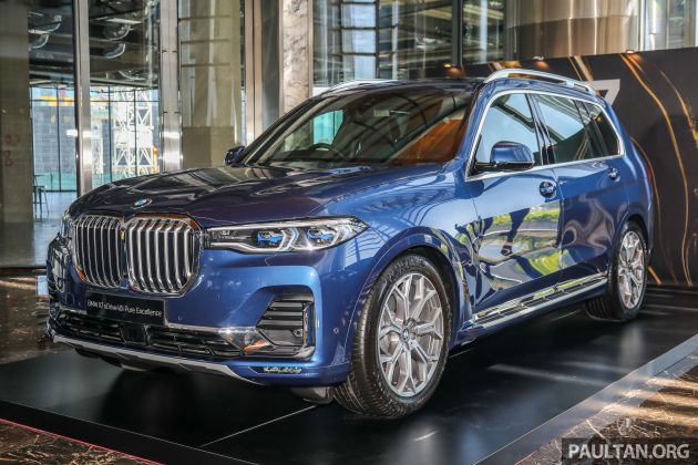 BMW X7 G07 CKD dilancar — xDrive40i Design Pure Excellence murah RM189k dari CBU pada RM648,934