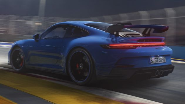 992 Porsche 911 GT3 revealed – better aerodynamics, new front double wishbones, 6:59.9 Nürburgring time