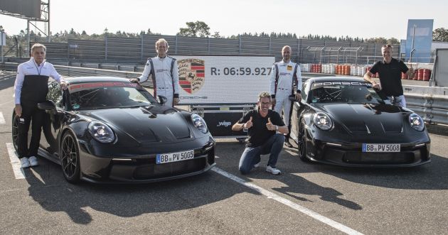 992 Porsche 911 GT3 revealed – better aerodynamics, new front double wishbones, 6:59.9 Nürburgring time