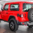 2020 Jeep Wrangler Rubicon in Malaysia – from RM378,000 for two-door; RM388,000 for four-door