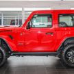 2020 Jeep Wrangler Rubicon in Malaysia – from RM378,000 for two-door; RM388,000 for four-door