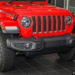 2020 Jeep Wrangler Rubicon in Malaysia – from RM378,000 for two-door; RM388,000 for four-door